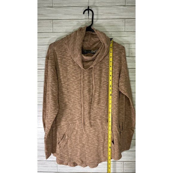 PRANA Frieda Top Baked Blush Cowl Neck With Tie String Size Small Women's Casual - Picture 6 of 7